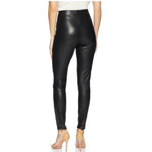 NWT Splendid Women's Full Length Long Legging Bottom Faux Leather Size L $150